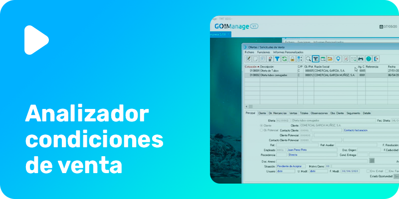 Analizador de Condiciones de Venta – Tutorial