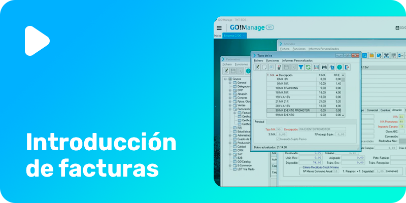 Buenas Prácticas en Introducción de Facturas – Tutorial
