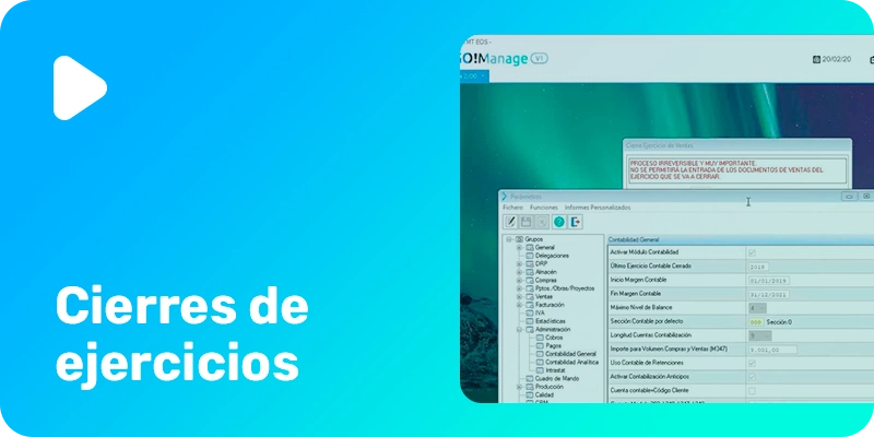 Cierres de Ejercicios – Tutorial