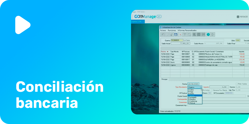 Conciliación Bancaria – Tutorial