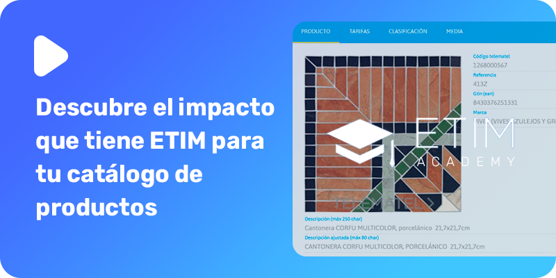 Descubre el impacto que tiene ETIM para tu catálogo de productos – Formación | Telematel