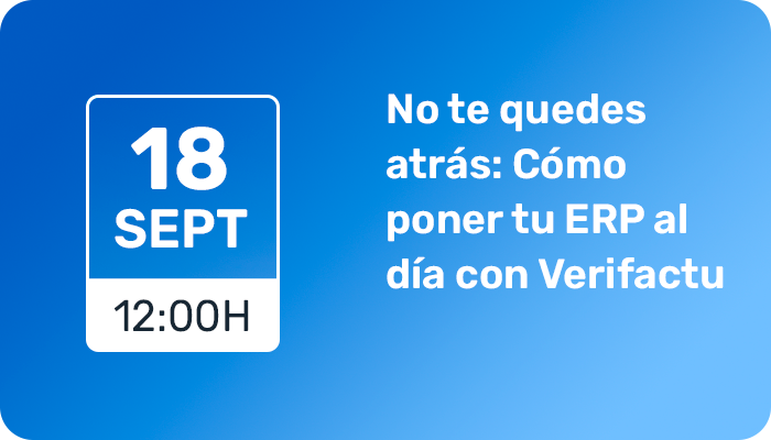 No te quedes atrás: cómo poner tu ERP al día con Verifactu