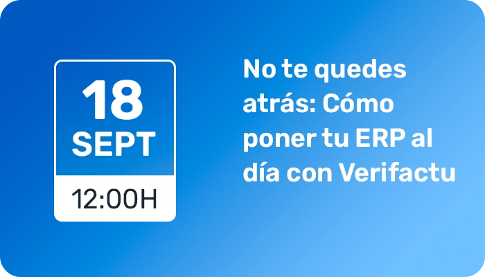 No te quedes atrás: cómo poner tu ERP al día con Verifactu