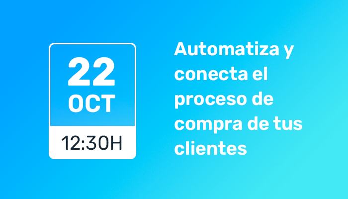 Automatiza y conecta el proceso de compra de tus clientes con GO!Connect
